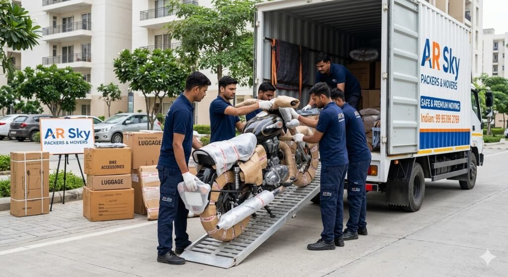 Packers and Movers in Delhi Toviller Loading