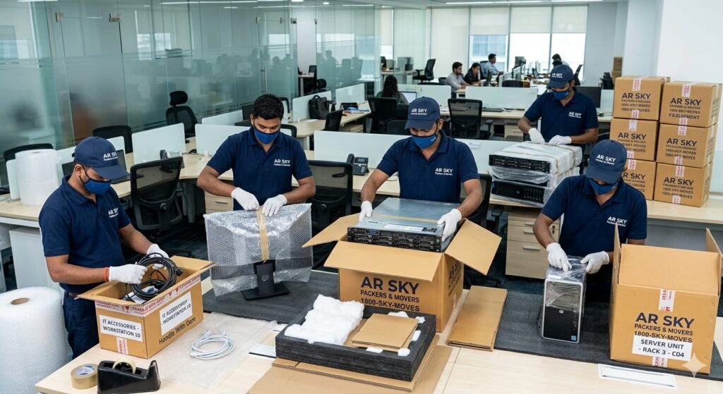 Packers and Movers in Delhi providing home shifting services safely Office Goods Packing Packers and Movers in Noida