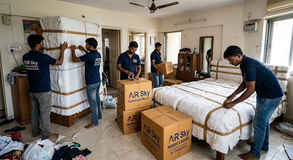 Packers and Movers in Delhi providing home shifting services safely aLMERA gOODS pACKING