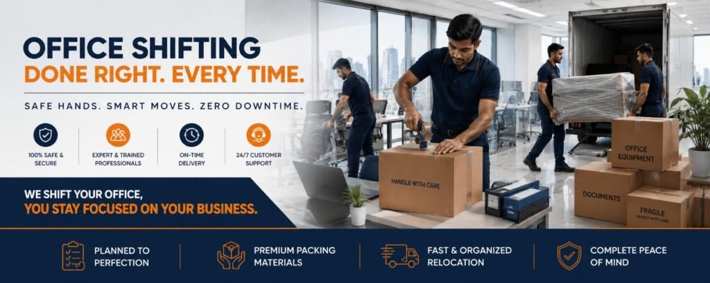 Office shifting | AR Sky Packers and Movers