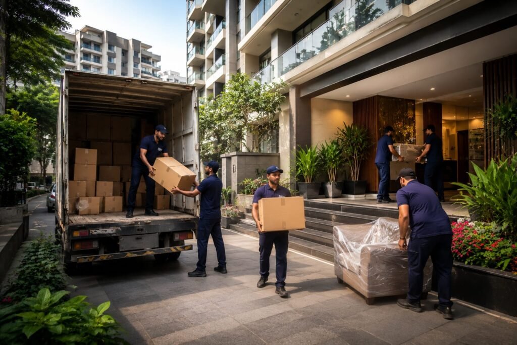Professional Packers and Movers in Saket Delhi for house shifting office relocation packing moving and transport services