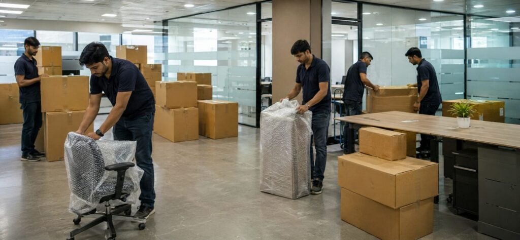 Affordable Packers and Movers in Hauz Khas Delhi for home shifting office relocation packing and transport services