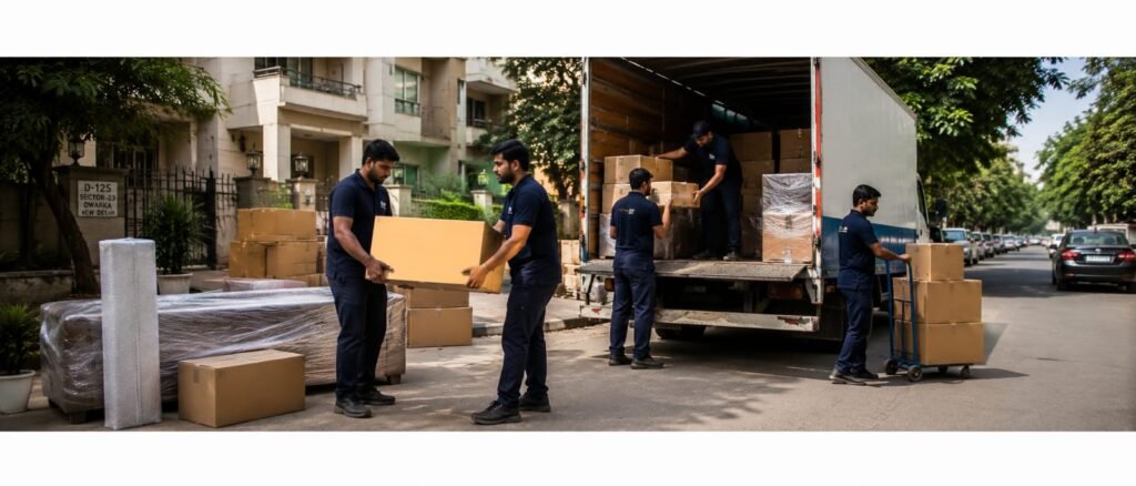 Reliable Packers and Movers in Green Park Delhi for home shifting office relocation packing moving and transport services