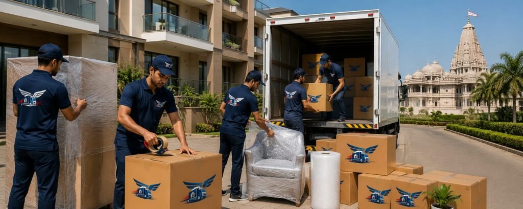 Professional Packers and Movers in Dwarka Delhi for house shifting office relocation packing moving and transport services