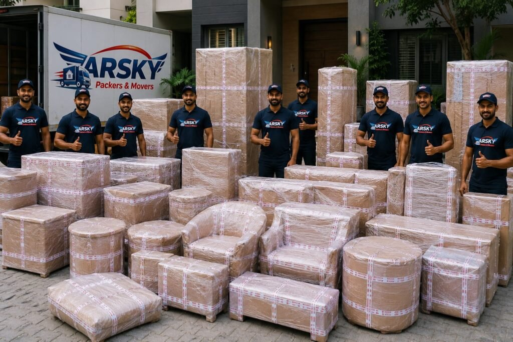 Packers And Movers in Rajouri Garden, Contact - AR Sky Packers & Movers